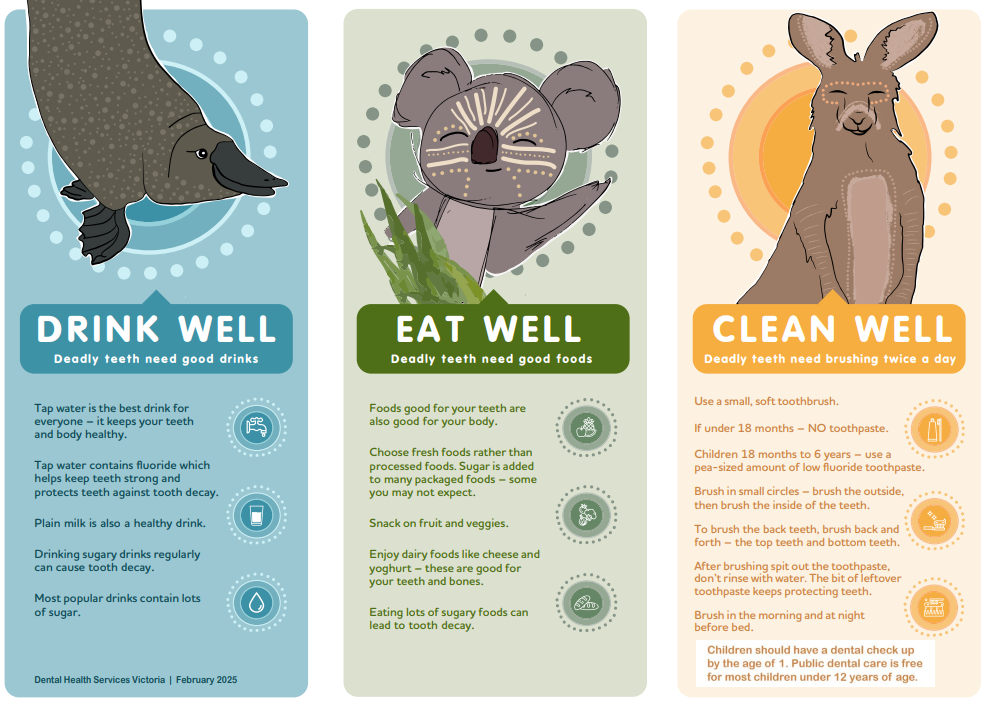 Drink well, Eat well, Clean well