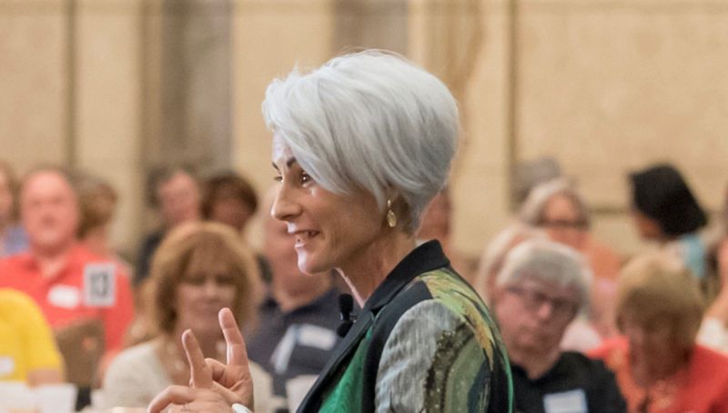 Speaker, storyteller, and stage IV oral cancer survivor