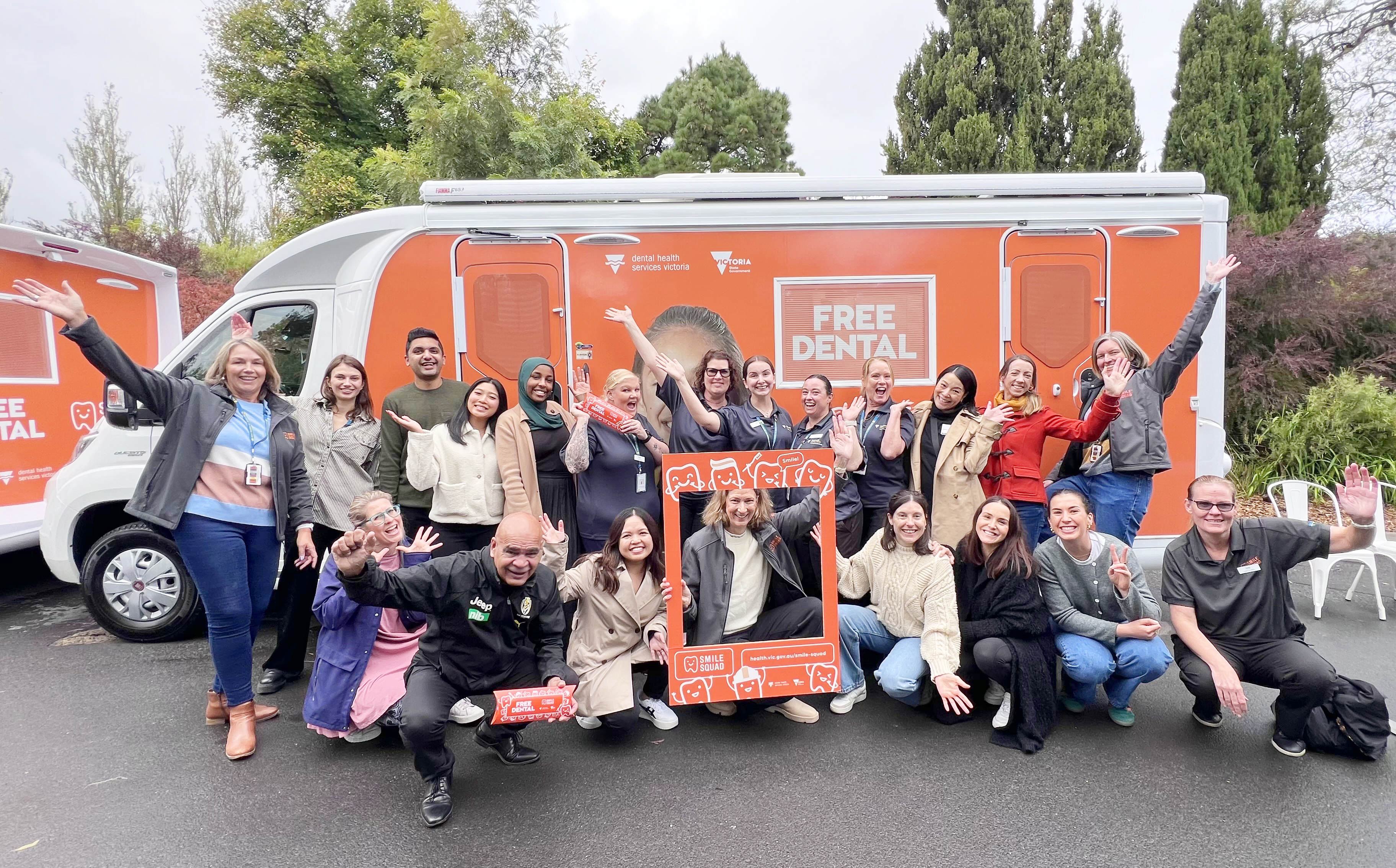 Smile Squad at Melbourne Zoo