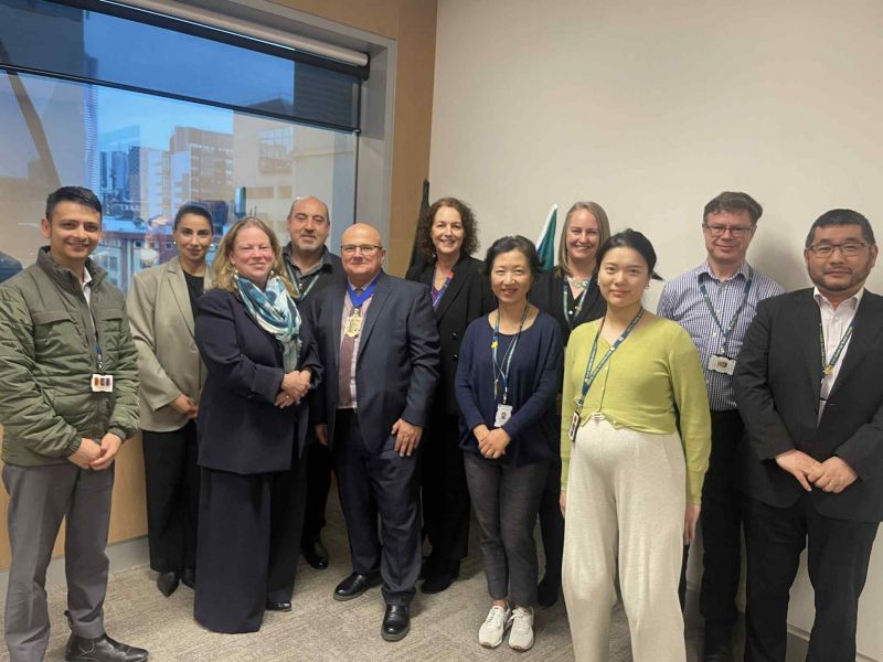 An international affair | Welcoming John Graham 